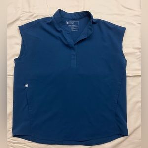 FIGS deep reef  Scrub set (Rafaela Top/ high waisted Zamora Jogger)